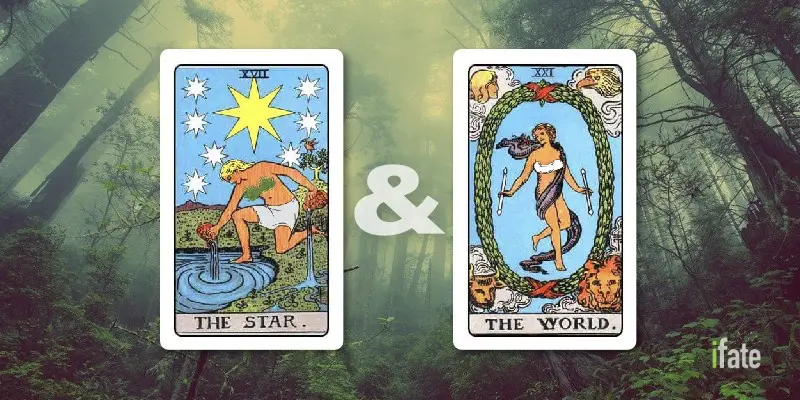 The World and The Star Tarot Cards (What Do They Mean For You?)