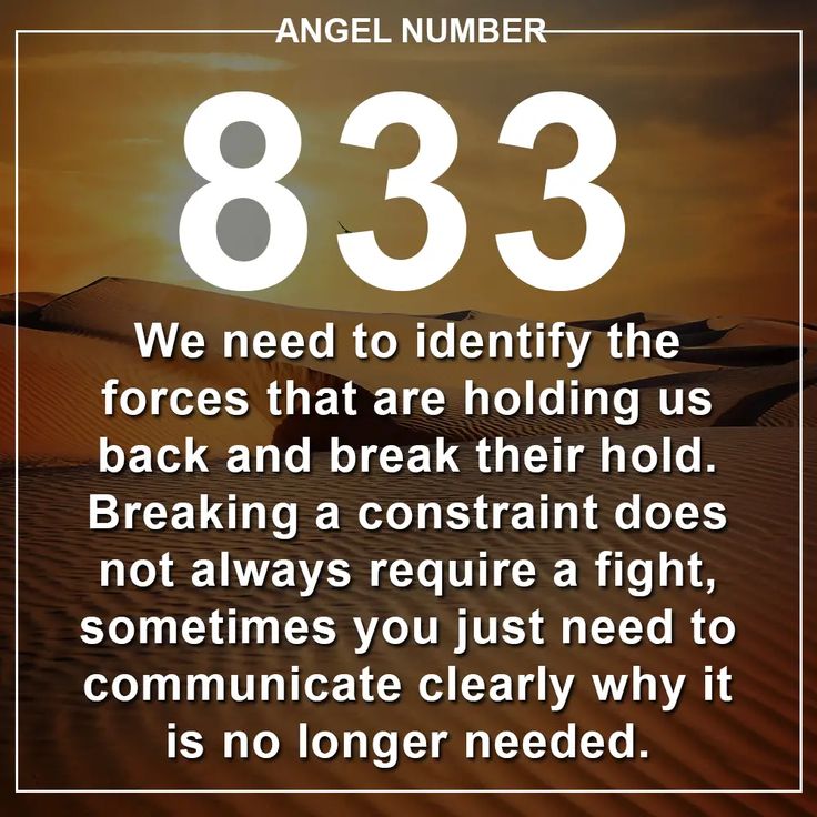 Angel number 833 appearing? See what does 833 mean in angel numbers for your personal growth.