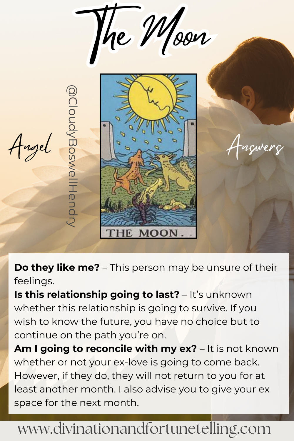 The Moon Tarot Card in love reading? Get the answer now!