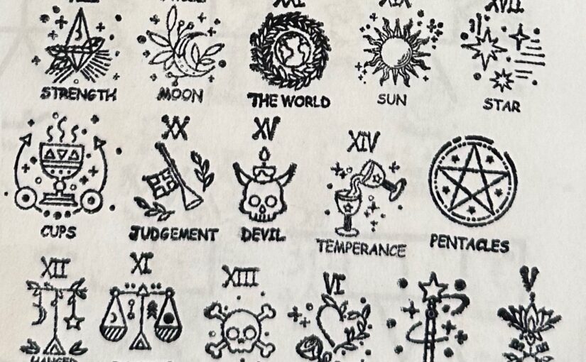 Why get a tarot card stamp? Make your tarot readings more fun!